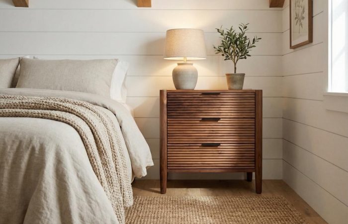 Aberdeen Nightstand in Walnut