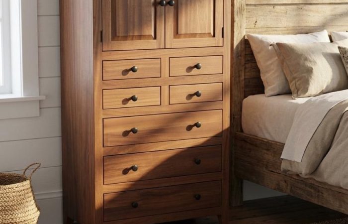 Jamestown High Chest in Walnut