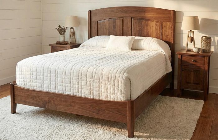 Legacy Bed in Walnut